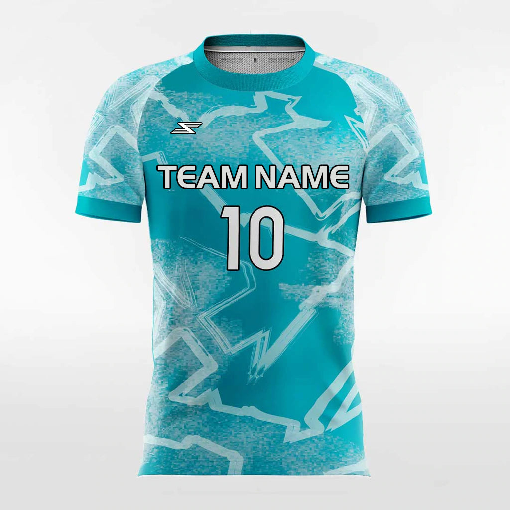 Pop Camouflage 4 - Customized Men's Sublimated Football Jersey