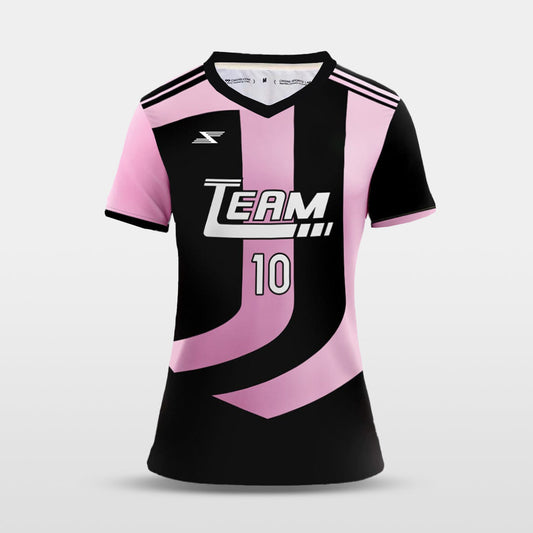 Raceway - Customized Women's Sublimated Football Jersey