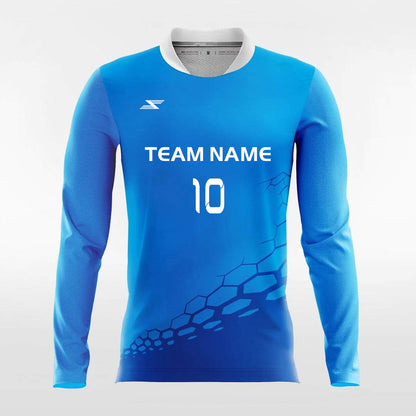 Dragon Vein - Customized Men's Long Sleeve Football Jersey