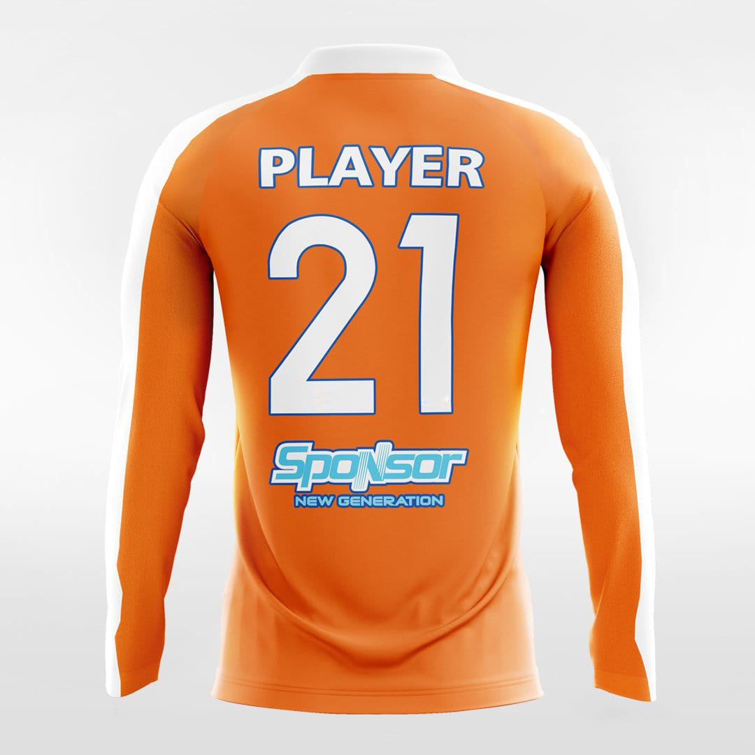 Shadow - Customized Men's Sublimated Long Sleeve Football Jersey