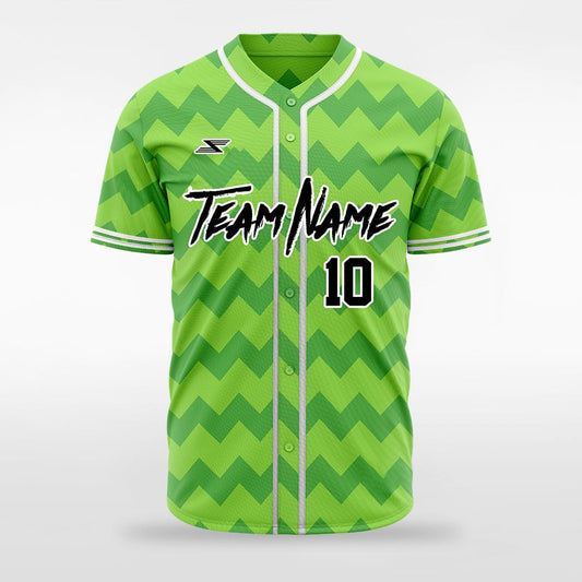 Thunderbird - Customized Men's Sublimated Full-Button Baseball Jersey
