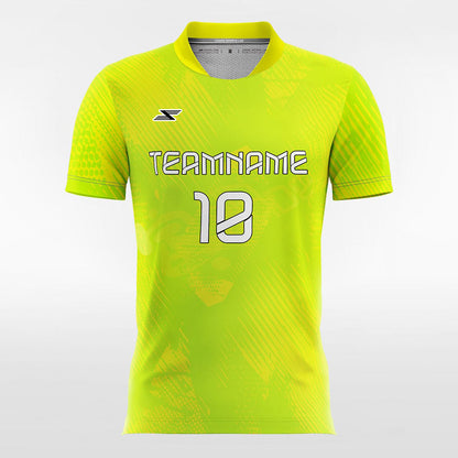 Tiger - Customized Men's Fluorescent Sublimated Football Jersey