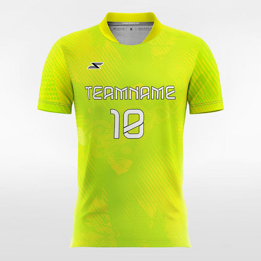 Tiger - Customized Men's Fluorescent Sublimated Football Jersey