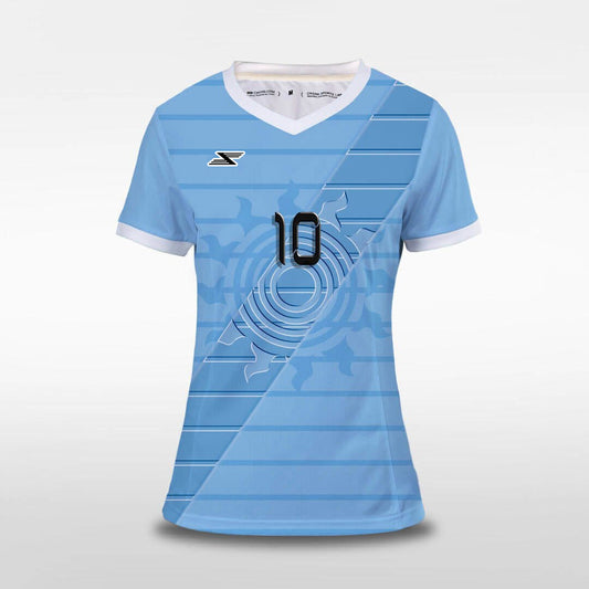 Cyclone Thrust - Customized Women's Sublimated Football Jersey