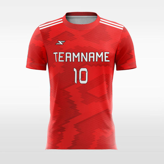 Mosaic-Camouflage-Men’s Sublimated Football Jersey