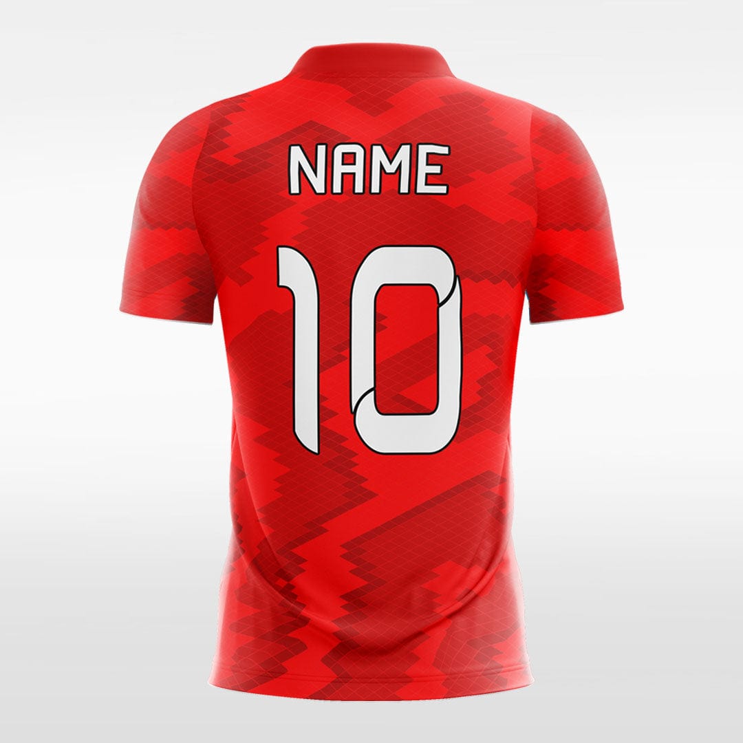 Mosaic-Camouflage-Men’s Sublimated Football Jersey