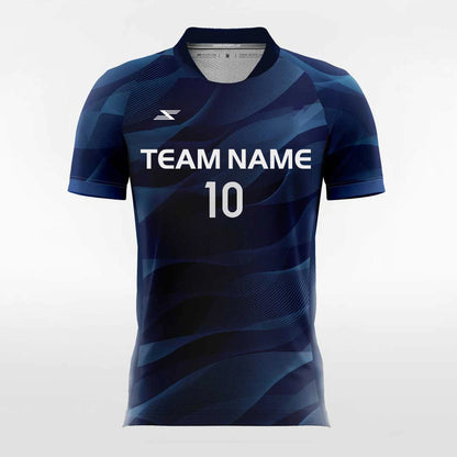 Streamer - Customized Men's Sublimated Football Jersey