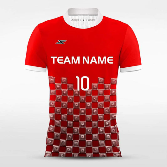Checker - Customized Men's Sublimated Football Jersey