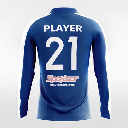 Shadow - Customized Men's Sublimated Long Sleeve Football Jersey