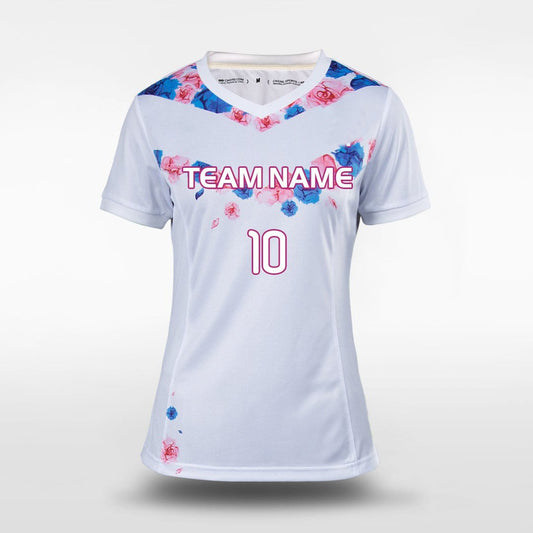 Rose - Customized Womens Sublimated Performance Football Jersey
