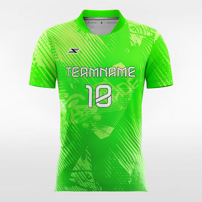 Tiger - Customized Men's Fluorescent Sublimated Football Jersey