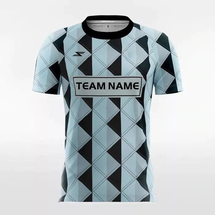 Checkerboard - Customized Men's Sublimated Football Jersey