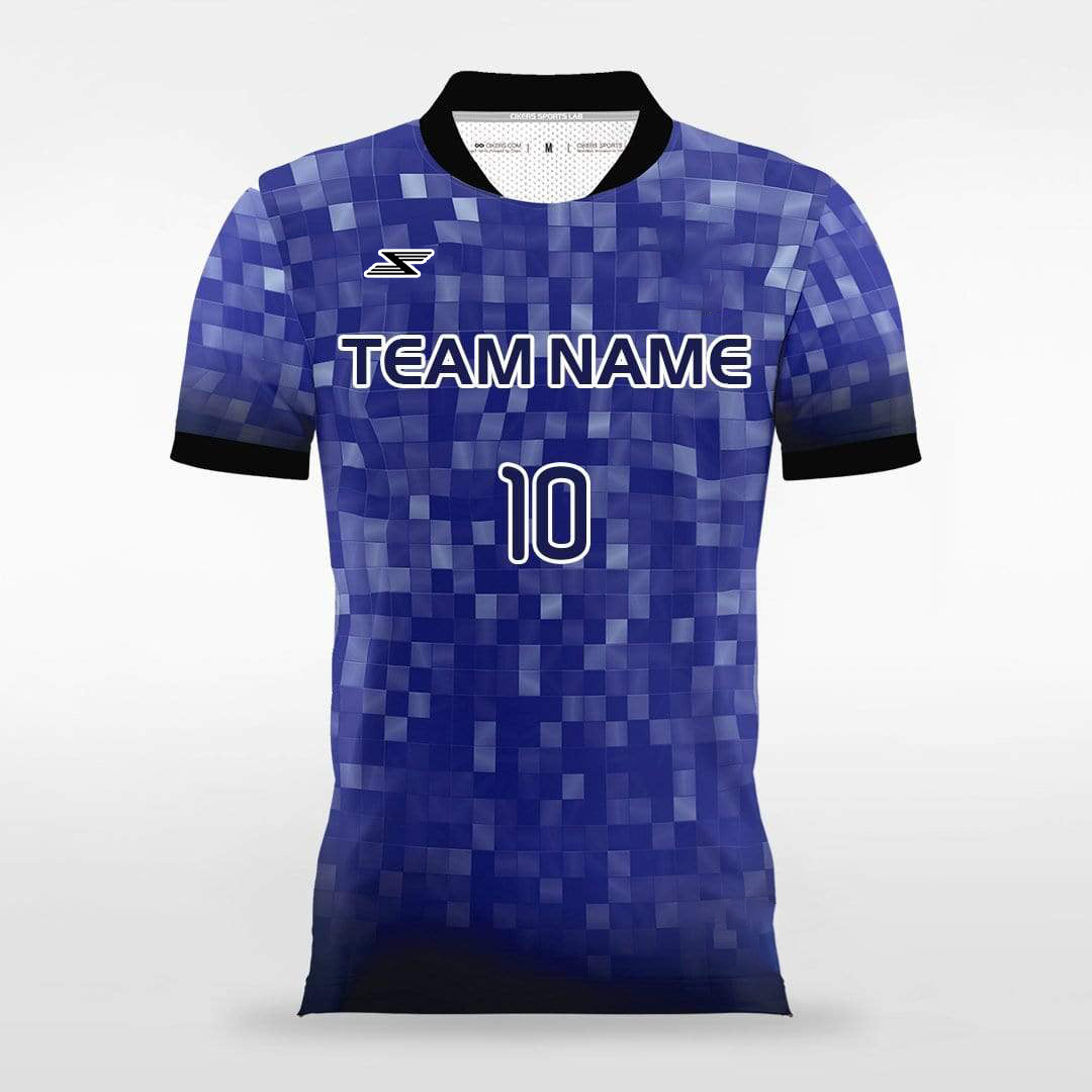 Pixel Mosaic - Customized Men's Sublimated Football Jersey