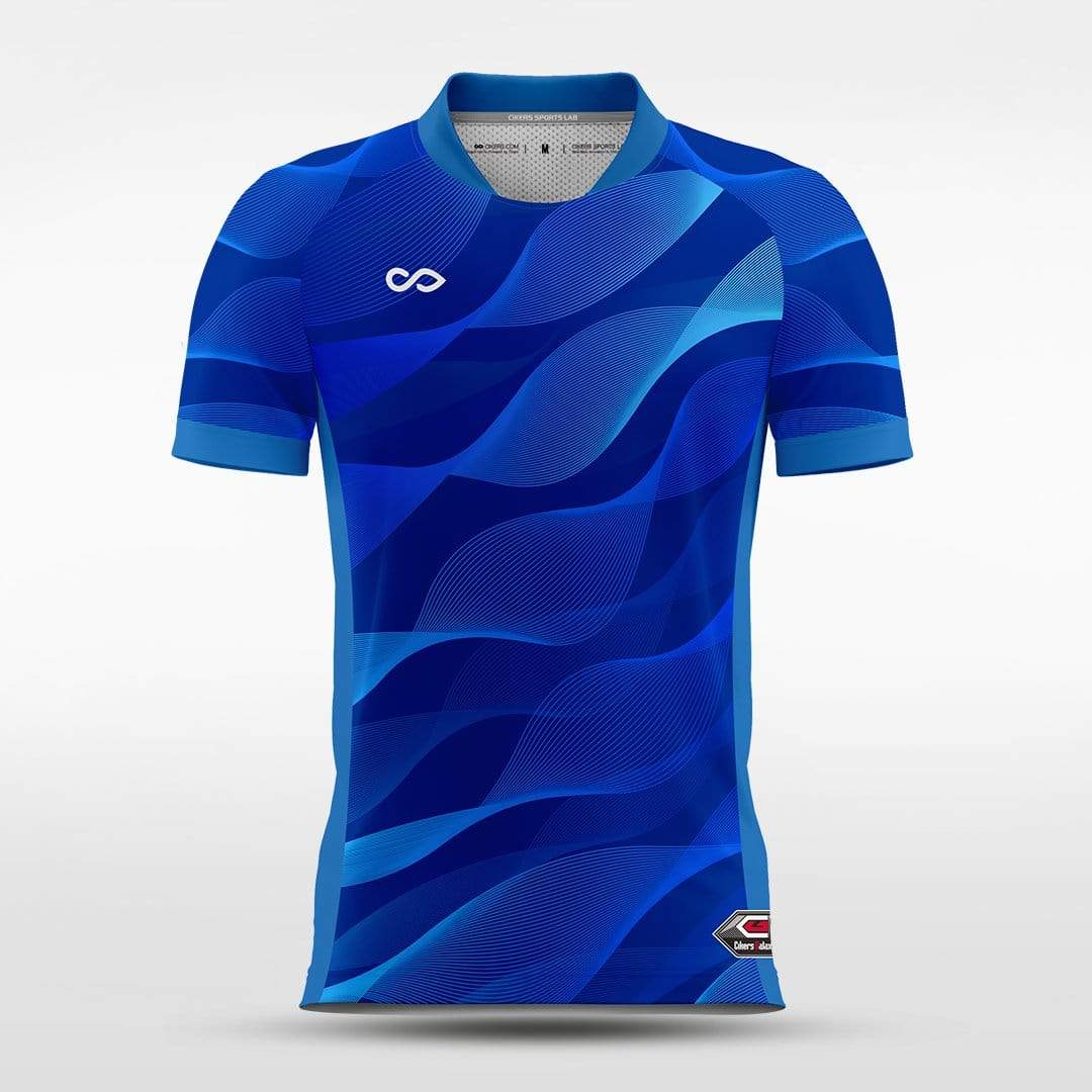 Streamer - Customized Men's Sublimated Football Jersey