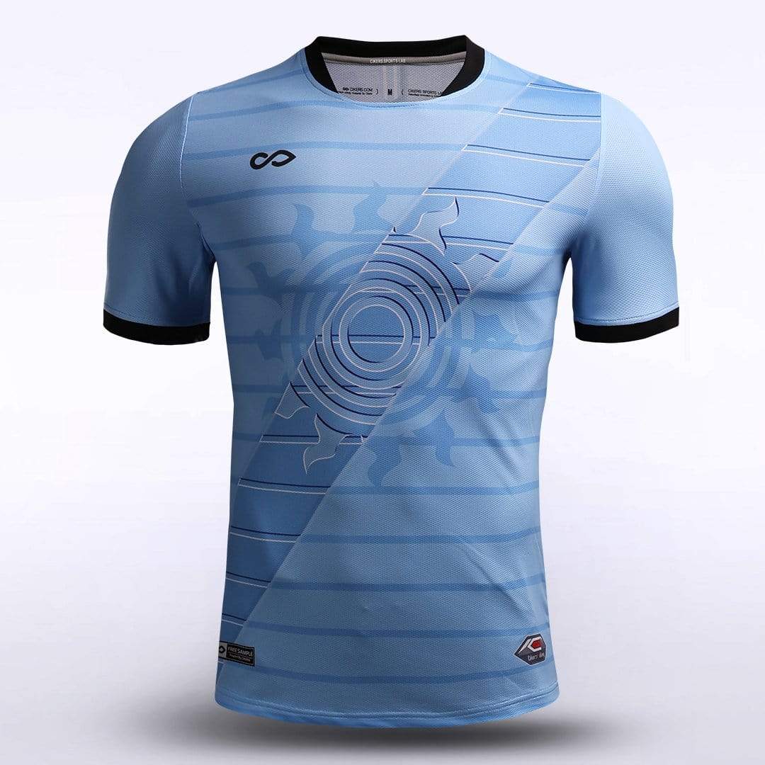 Cyclone Thrust - Customized Men's Sublimated Football Jersey