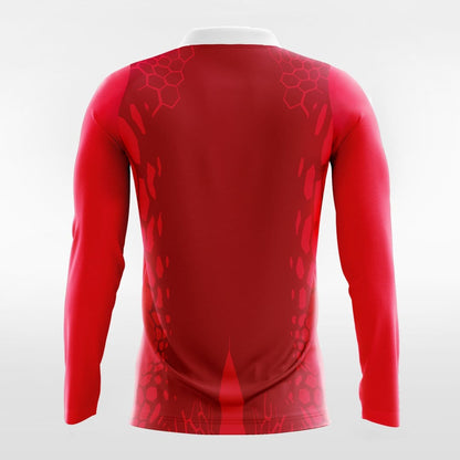 Dragon Vein - Customized Men's Long Sleeve Football Jersey