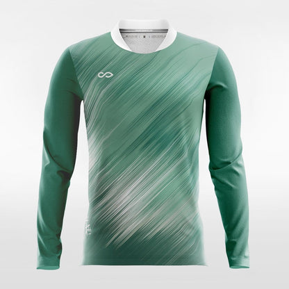 Endless - Customized Men's Sublimated Long Sleeve Football Jersey