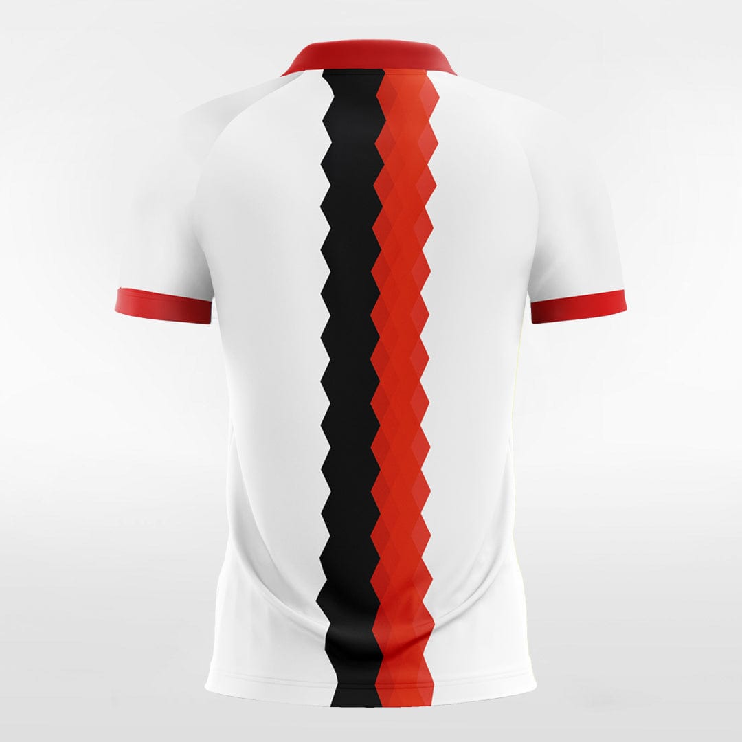 Coral - Customized Men's Sublimated Football Jersey