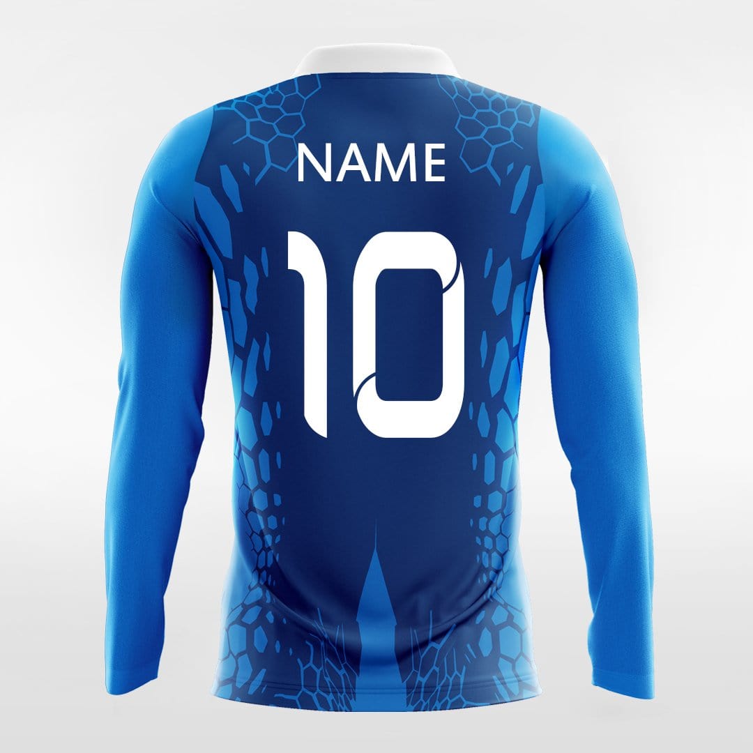 Dragon Vein - Customized Men's Long Sleeve Football Jersey