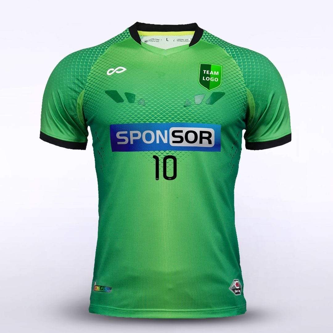 Flying Fish - Customized Adult Goalkeeper Football Jersey