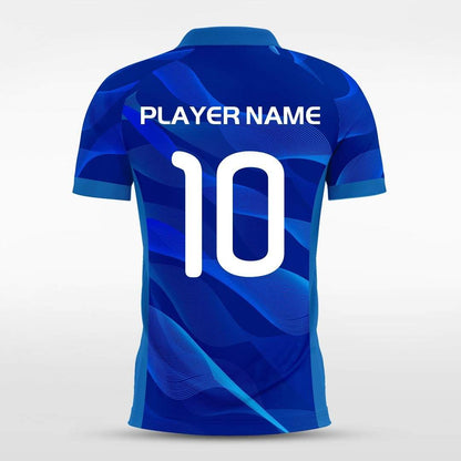 Streamer - Customized Men's Sublimated Football Jersey