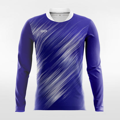 Endless - Customized Men's Sublimated Long Sleeve Football Jersey