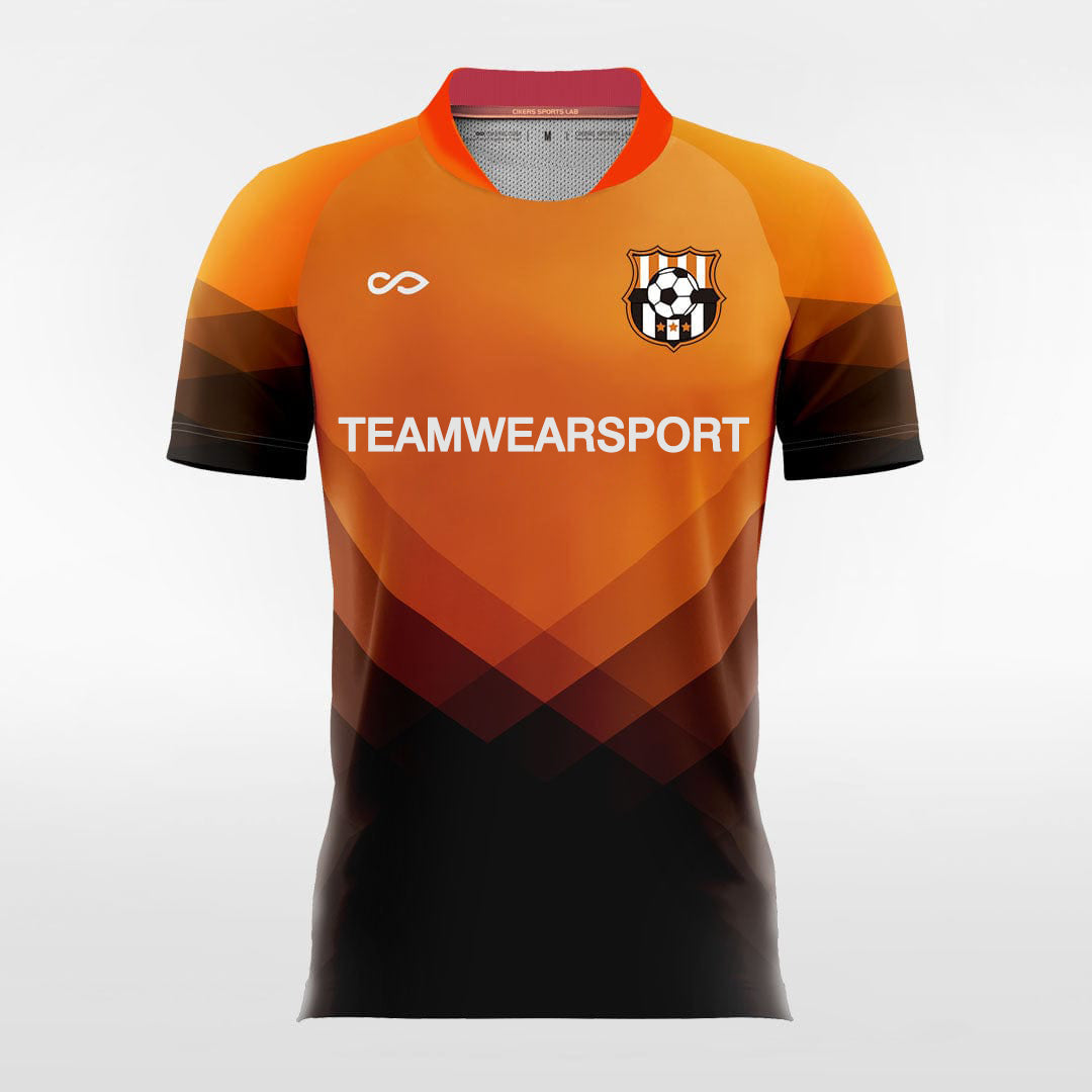 Rocky Mountains - Customized Men's Sublimated Football Jersey - Fluorescent