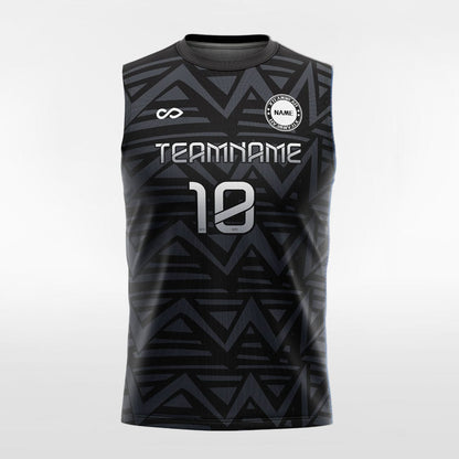 PolarNight 3 - Customized Men's Sublimated Sleeveless Football Jersey