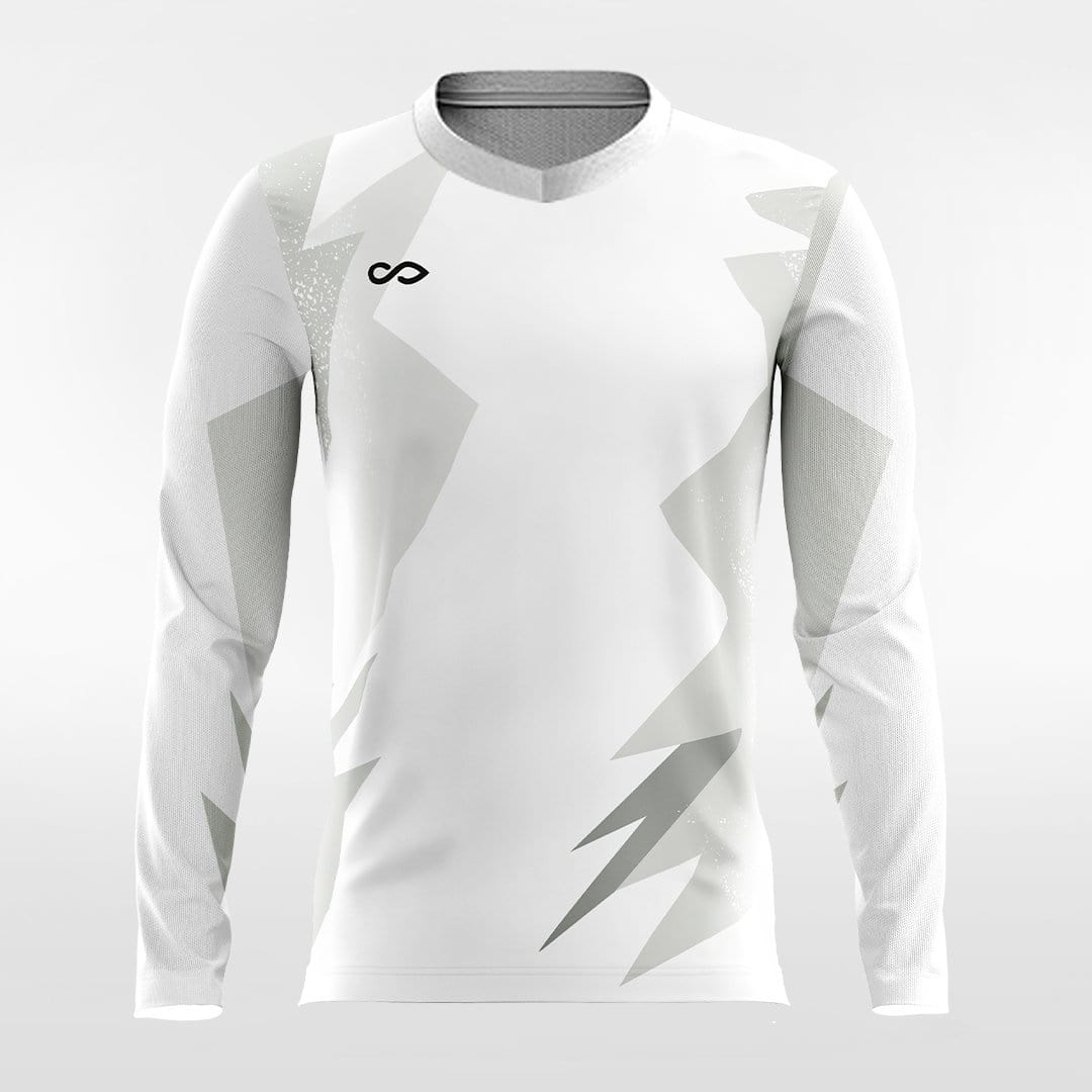 Light and Shadow ¢ñ - Customized Men's Sublimated Long Sleeve Football Jersey