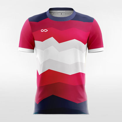 Submarine Volcano - Customized Men's Sublimated Football Jersey