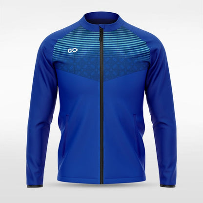 Historic Greek - Customized Men's Sublimated Full-Zip Jacket