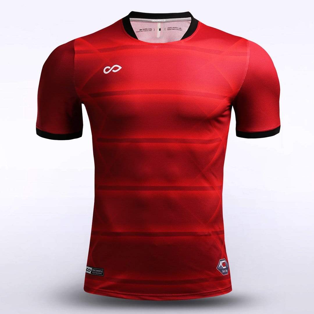 Fortified Parallel - Customized Men's Sublimated Football Jersey