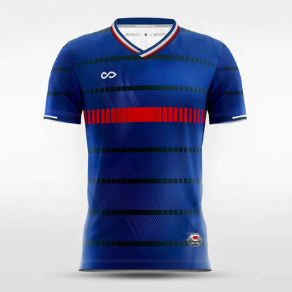 Team France - Customized Men's Sublimated Football Jersey