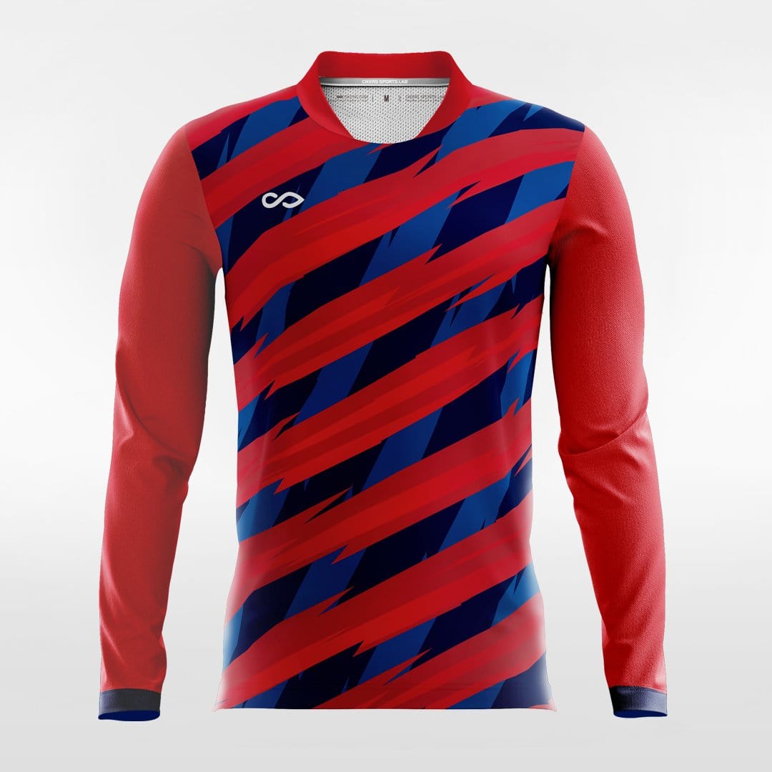 Thorn - Customized Men's Sublimated Long Sleeve Football Jersey