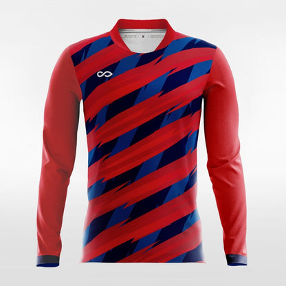 Thorn - Customized Men's Sublimated Long Sleeve Football Jersey