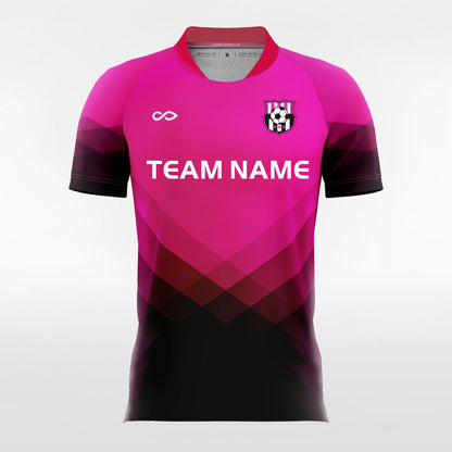Rocky Mountains - Customized Men's Sublimated Football Jersey - Fluorescent