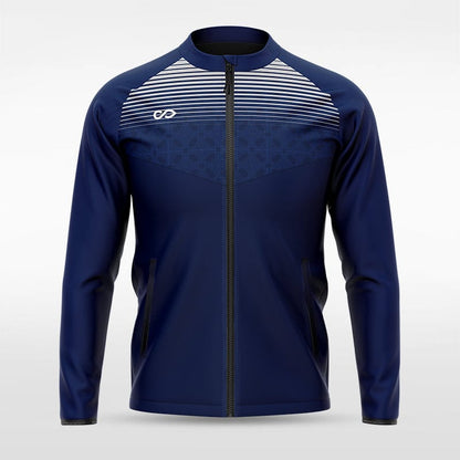 Historic Greek - Customized Men's Sublimated Full-Zip Jacket