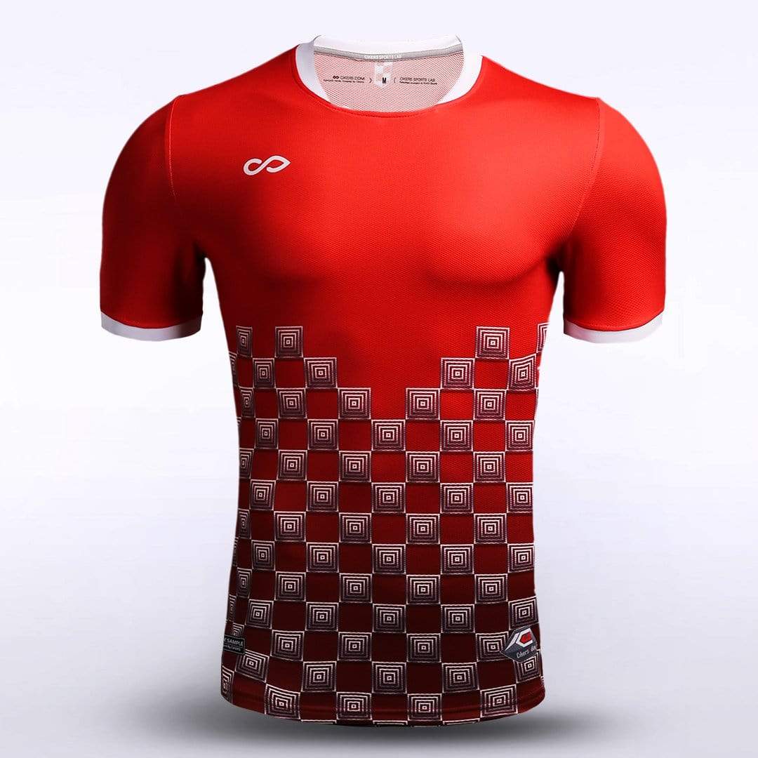 Checker - Customized Men's Sublimated Football Jersey