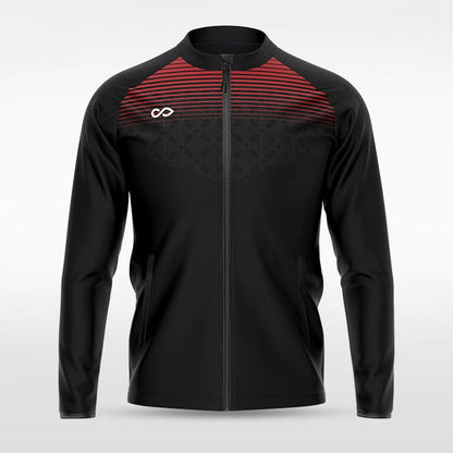 Historic Greek - Customized Men's Sublimated Full-Zip Jacket