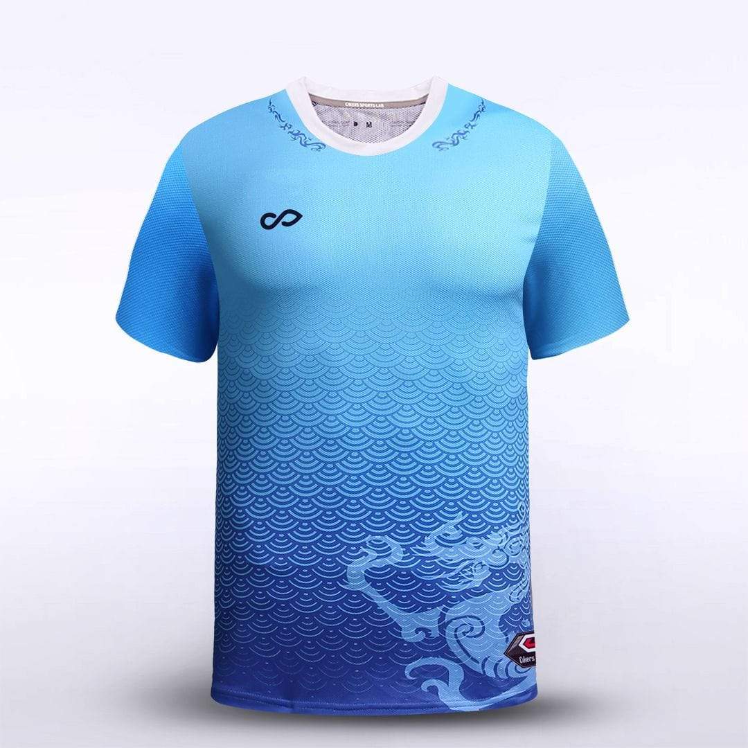 Wild Dragon - Customized Kid's Sublimated Football Jersey
