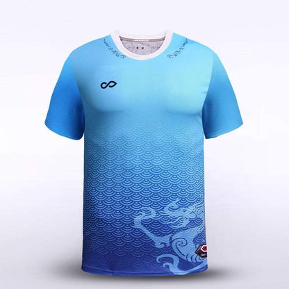 Wild Dragon - Customized Kid's Sublimated Football Jersey