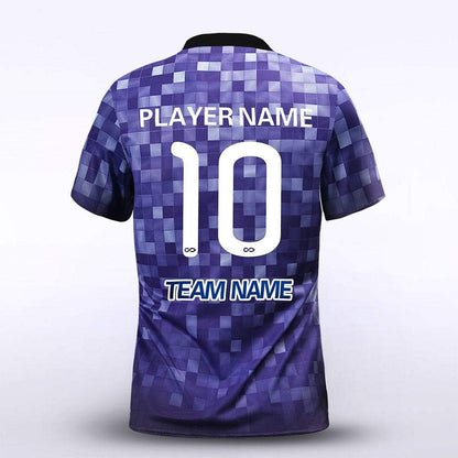 Pixel Mosaic - Customized Kid's Sublimated Football Jersey