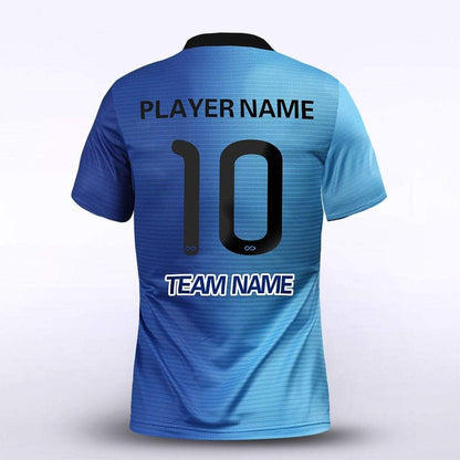 Deep Space - Customized Kid's Sublimated Football Jersey