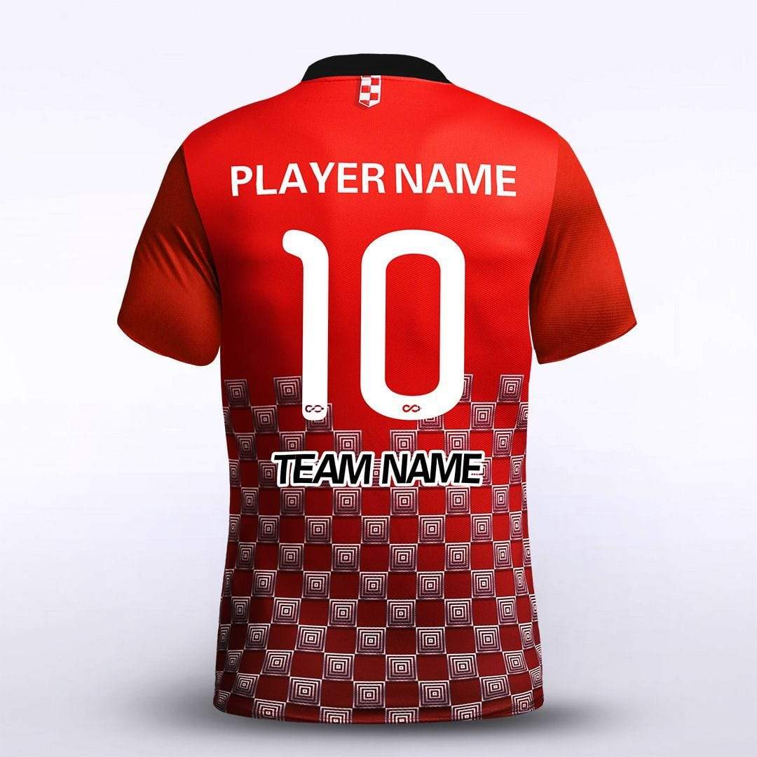 Checker - Customized Kid's Sublimated Football Jersey