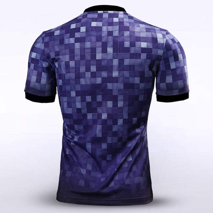 Pixel Mosaic - Customized Men's Sublimated Football Jersey