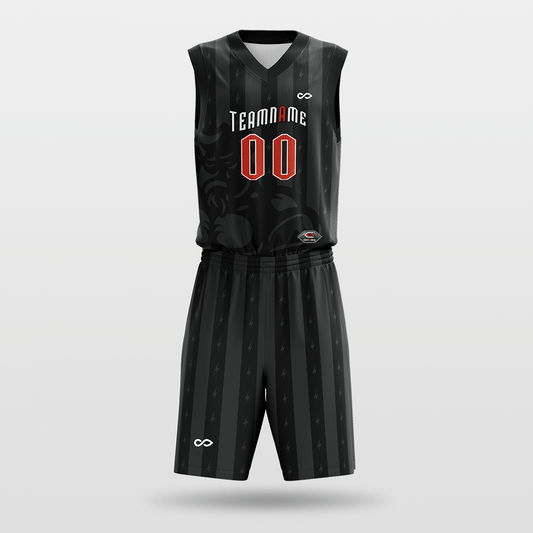 Bull Demon-Customized Sublimated Basketball Set