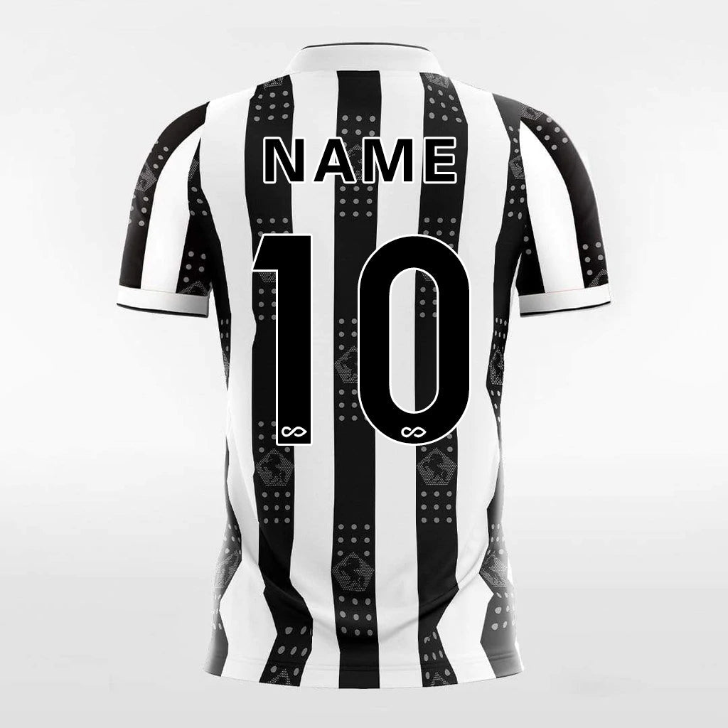 Zebra - Customized Men's Sublimated Football Jersey