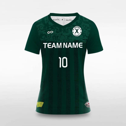 Silk Road - Customized Women's Sublimated Football Jersey