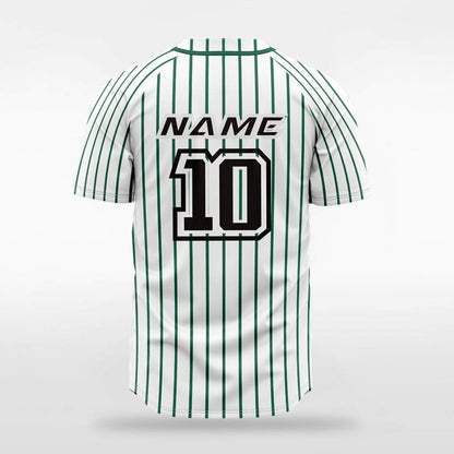 Breeze - Customized Men's Sublimated Full-Button Baseball Jersey