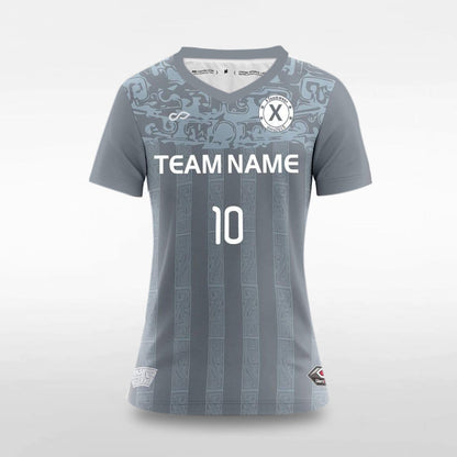 Silk Road - Customized Women's Sublimated Football Jersey